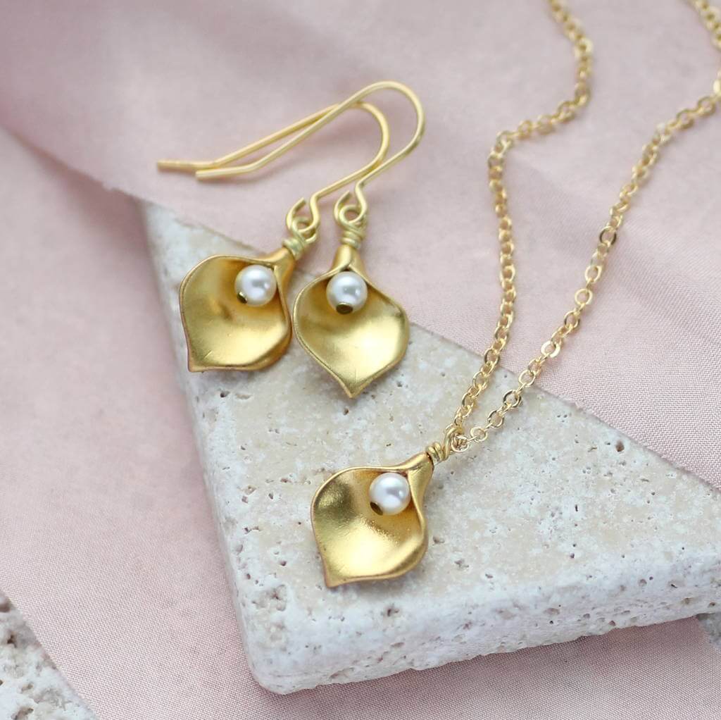 Calla lily online jewelry