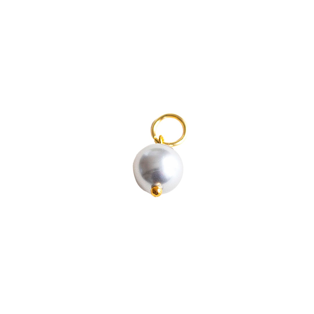 Grey Pearl Charm - CYO