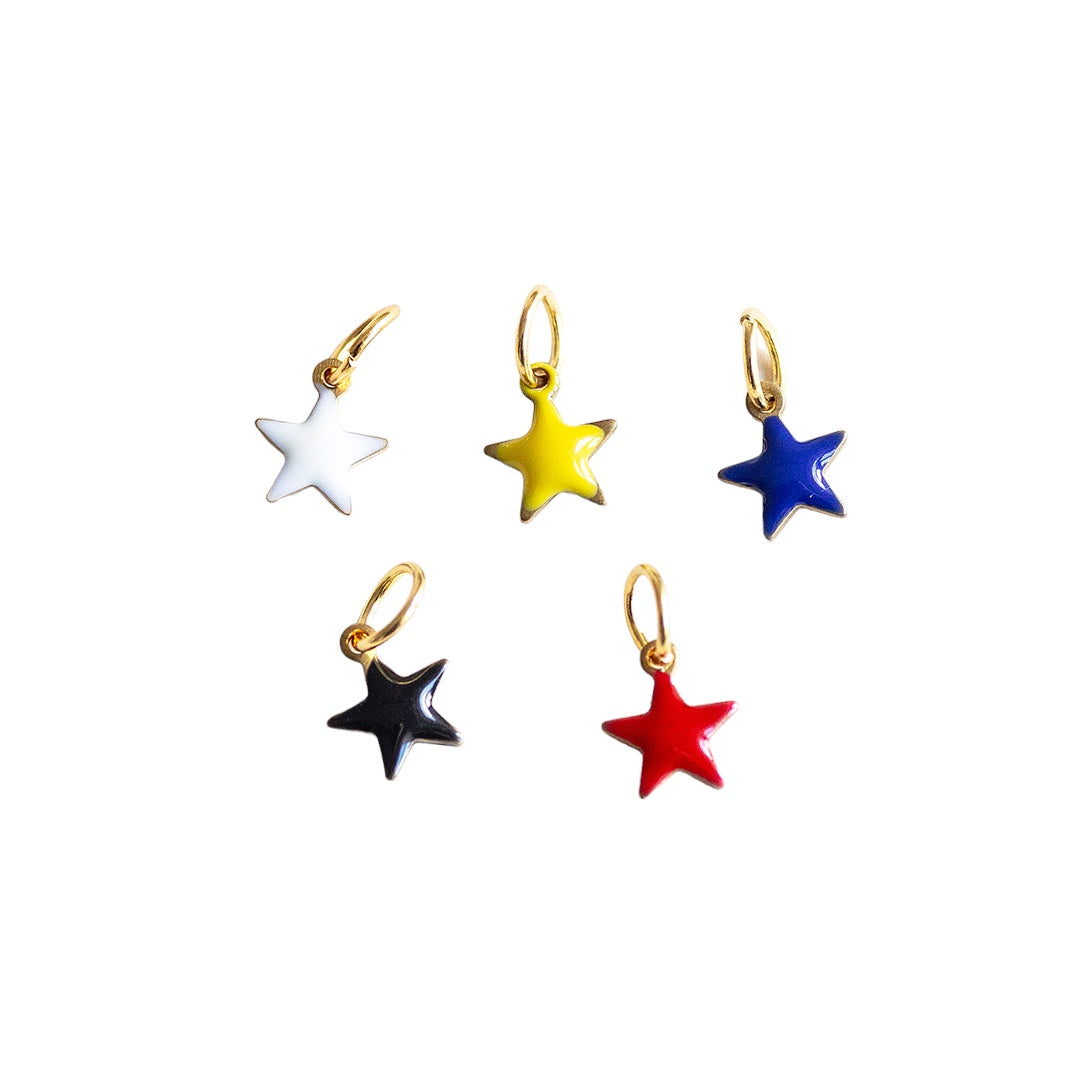 Enamel Star Charm - CYO