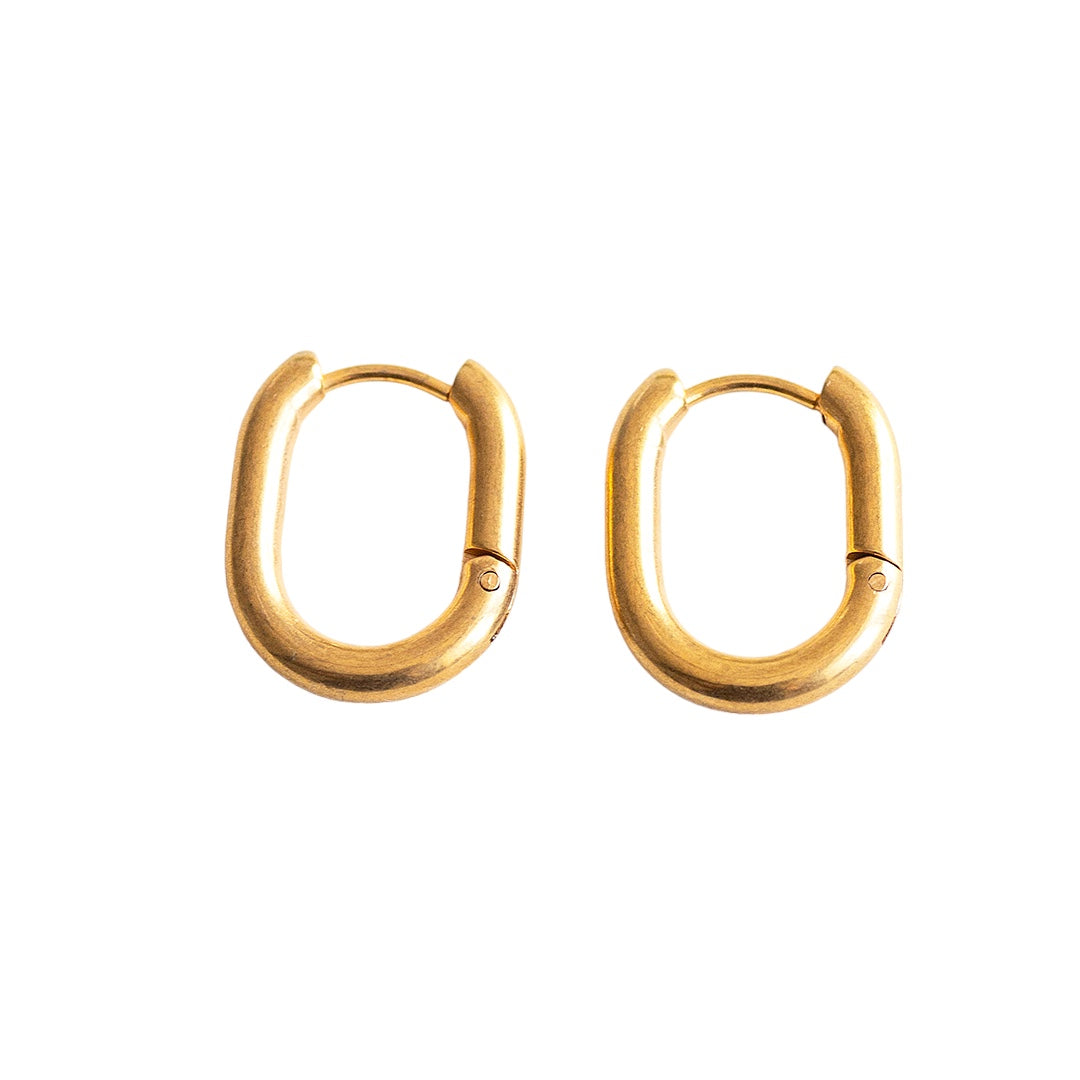 Oval Base Earrings - CYO