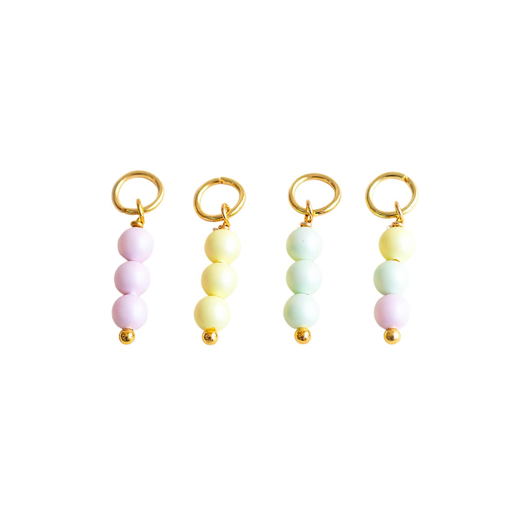 Pastel Pearl Stack Charm - CYO