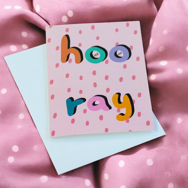 Hip Hip Hooray - Special Occasion Card