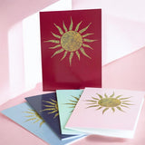 Joy By Corrine - Abstract Sun Greeting Cards