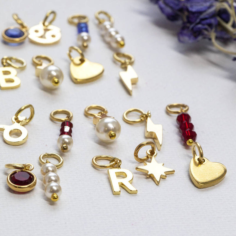 Image shows some of the charms
