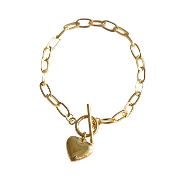 Toggle Heart Base Bracelet - CYOB5