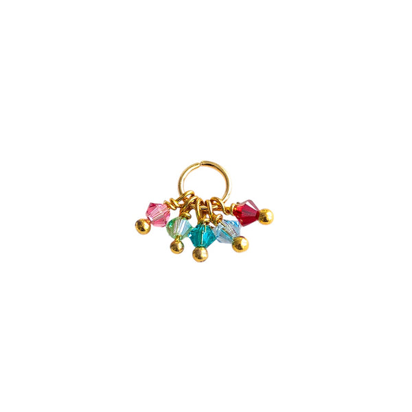 Five Birthstone Cluster Charm - CYO