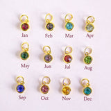 Image shows all birthstones