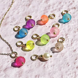 Image shows all the gems from Summer Essential Multiwear Bright Charm Necklace