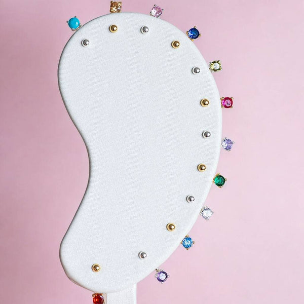 Illusion Birthstone Stud Earrings – JOY by Corrine Smith