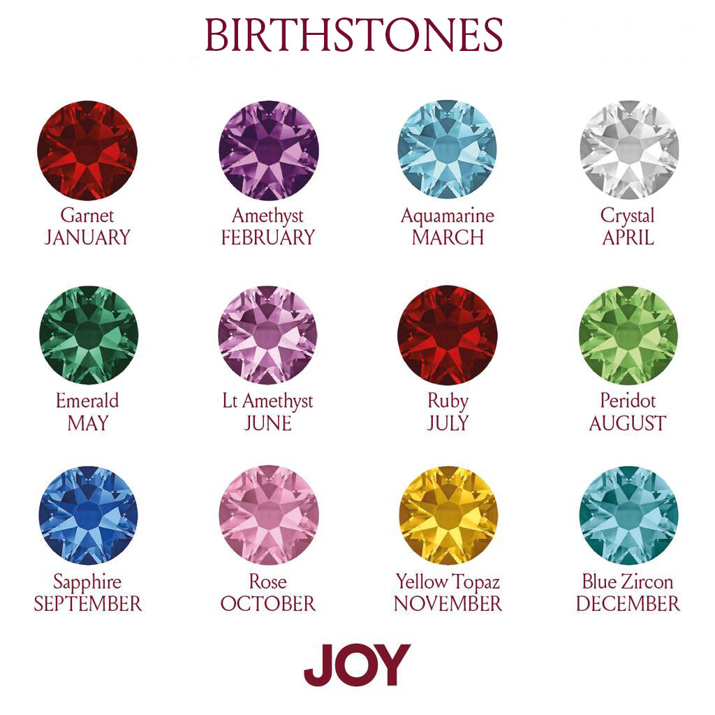 Silver Plated Initial and Birthstone Star Bracelet JOY by Corrine Smith