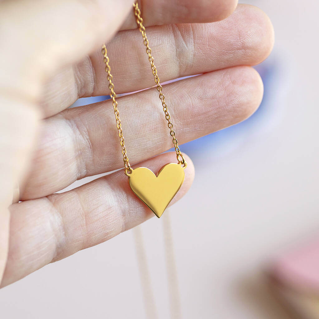 Shiny Heart Necklace