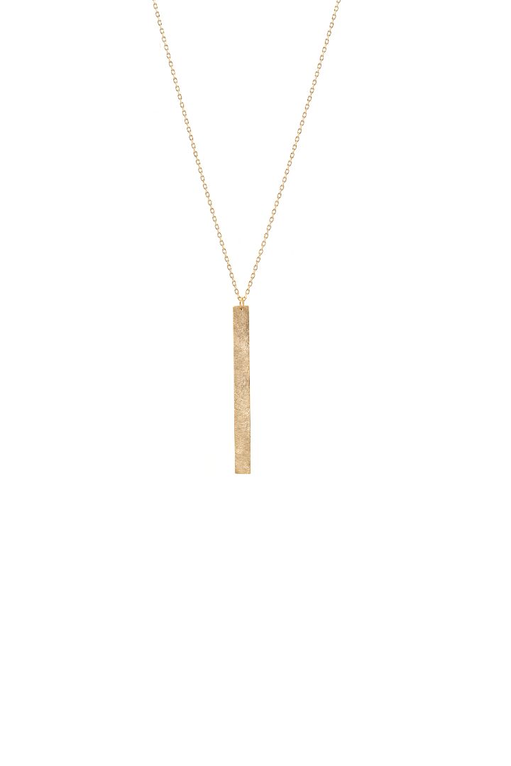 'Mum' Engraved February Birthstone Necklace Gold Plated
